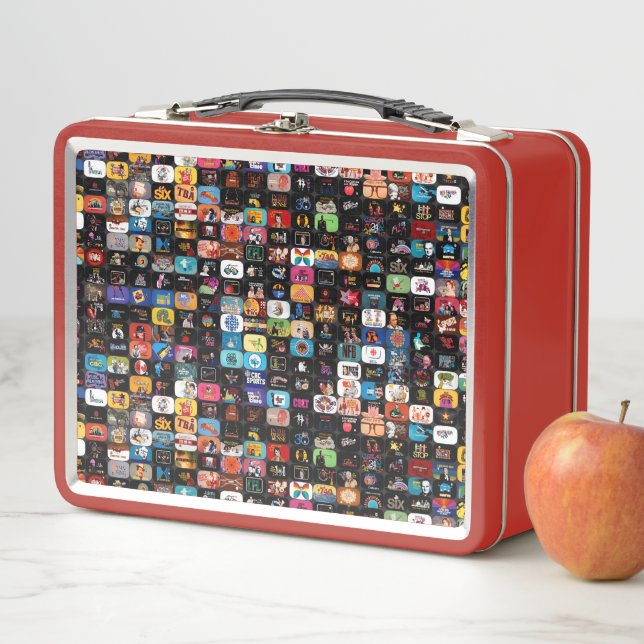 CBC Logos & Graphics Metal Lunch Box (In Situ)