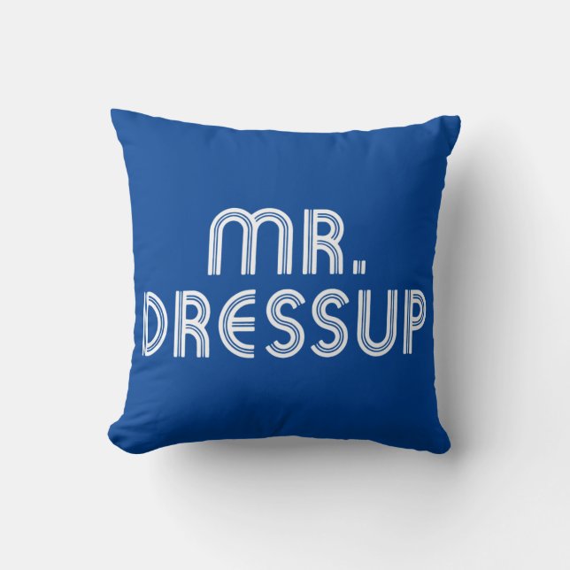 CBC Mr. Dressup Title Graphic Cushion (Front)
