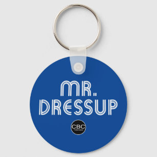 CBC Mr. Dressup Title Graphic Key Ring