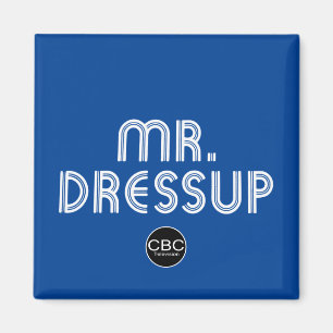 CBC Mr. Dressup Title Graphic Magnet