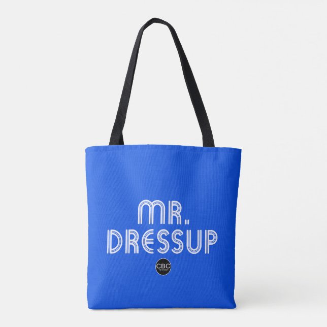 CBC Mr. Dressup Title Graphic Tote Bag (Back)