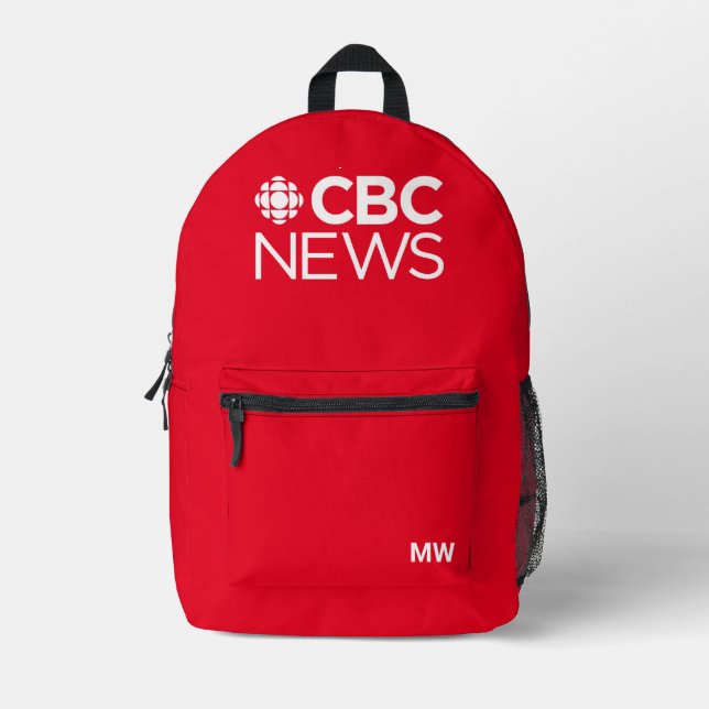 CBC News Printed Backpack (Front)
