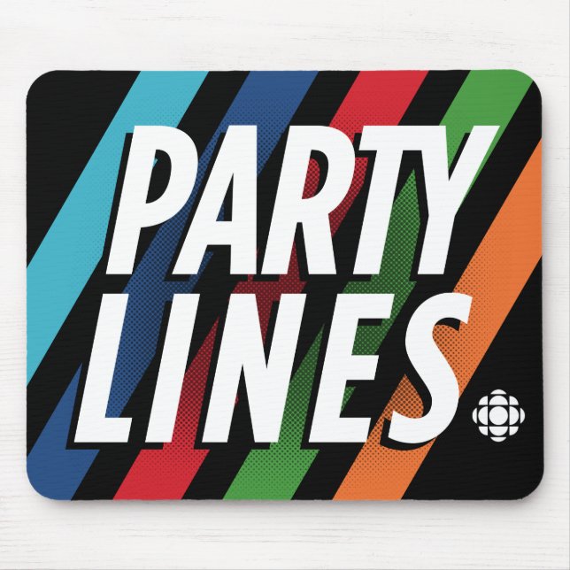CBC Party Lines Mouse Pad (Front)