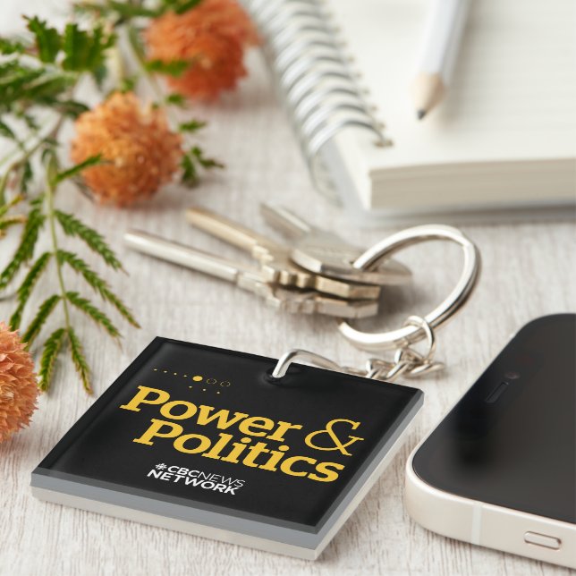CBC Power & Politics Keychain (Front Right)