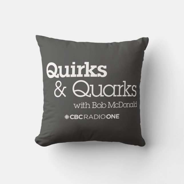 CBC Quirks & Quarks Cushion (Front)