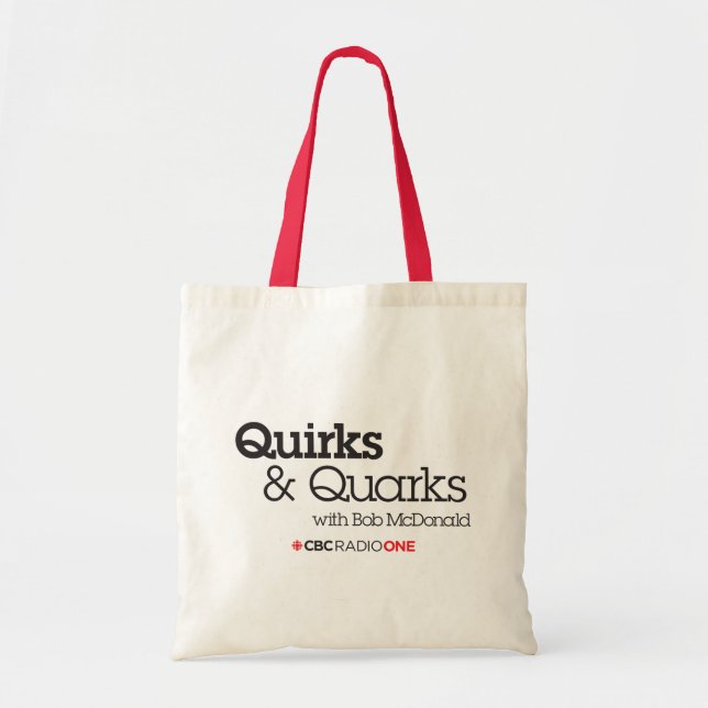 CBC Quirks & Quarks Tote Bag (Front)
