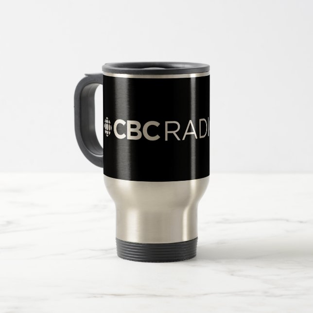 CBC Radio One Travel Mug (Front Left)