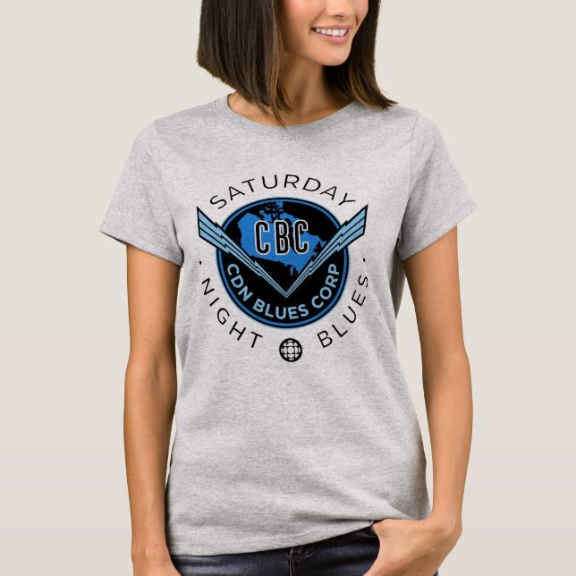 CBC Saturday Night Blues Women's T-Shirt (Front)
