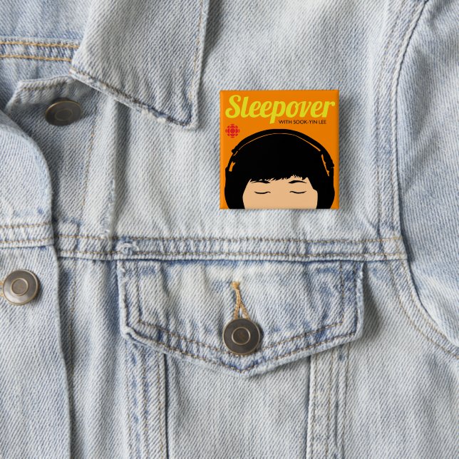 CBC Sleepover 15 Cm Square Badge (In Situ)