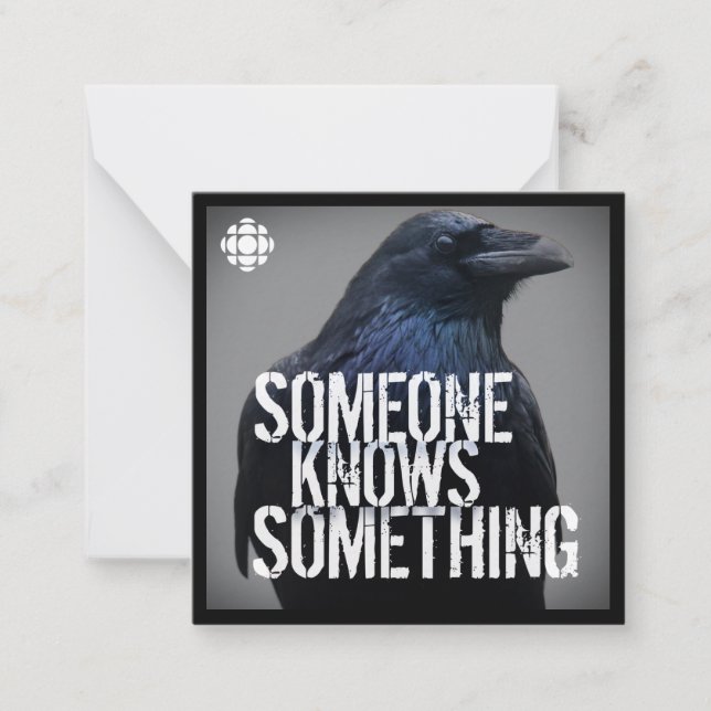 CBC Someone Knows Something Card (Front)