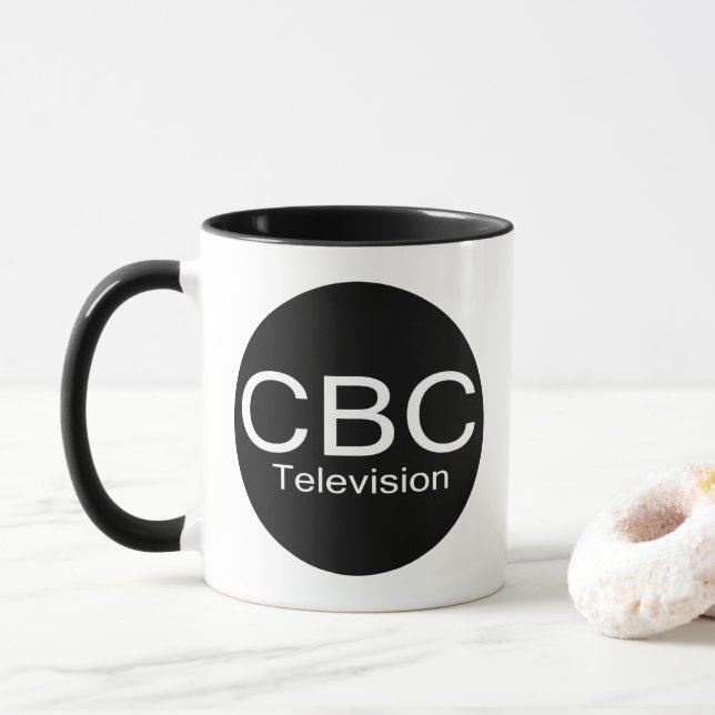 CBC Television alternative logo Mug (With Donut)