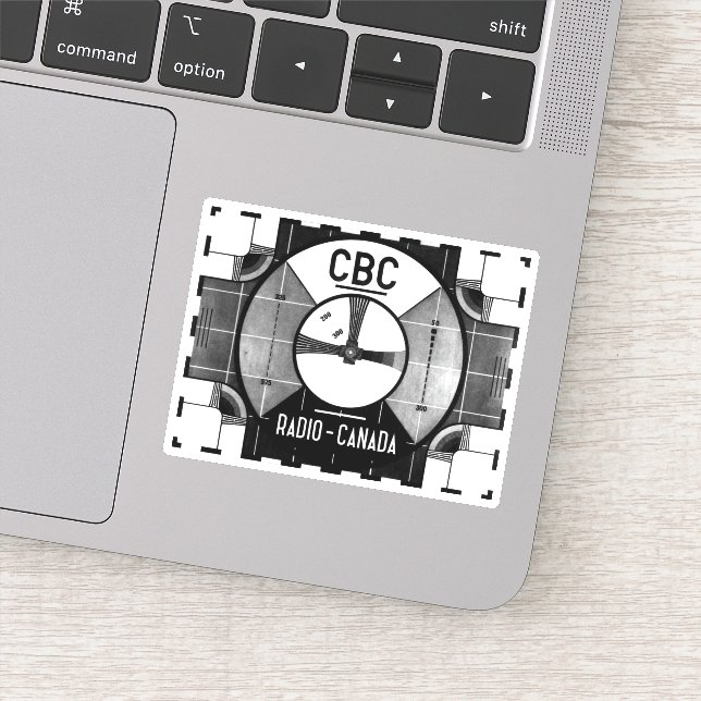 CBC Test Pattern Sticker (Detail)