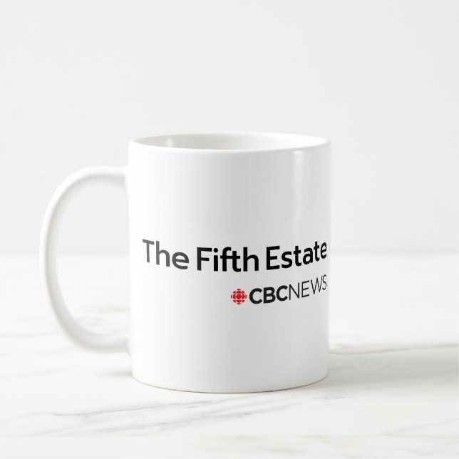CBC The Fifth Estate Coffee Mug (Left)