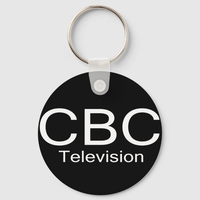 CBC TV Alt Logo Key Ring (Front)