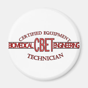 CBET BIOMEDICAL ENGINEERING LOGO EQUIPMENT TECH MAGNET