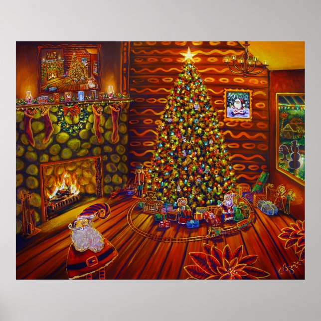 CBjork, Twas The Night Before Christmas Poster (Front)