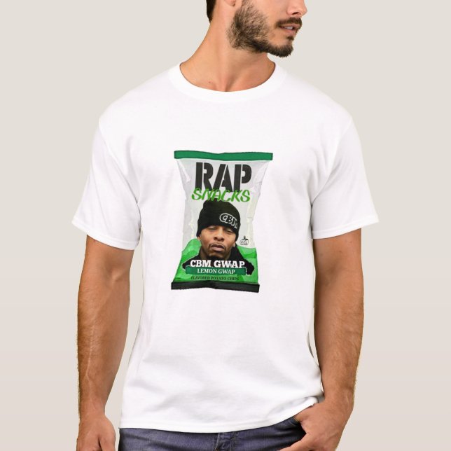 CBM GWAP RAP SNACKS TEE (Front)