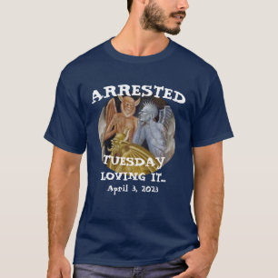 CBP DHS 45th President Arrested MAGA USA 4547 T-Shirt