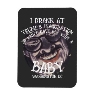 CBP DHS FBI Deceased Save Date Invitation 2026 War Magnet