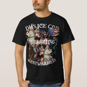 CBP Recruiting Customs Border Patrol Birth Nation T-Shirt