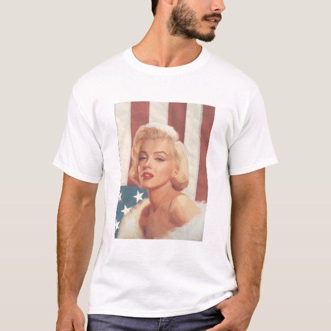 CC15 Marilyn Flag ZAZZ T-Shirt (Front)