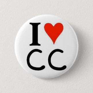 cc 6 cm round badge