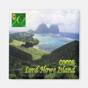 CC - Cocos Islands and Keeling - Lord Howe Island Magnet