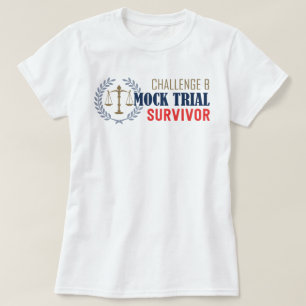 CC Conversations Challenge B Mock Trial Survivor T-Shirt