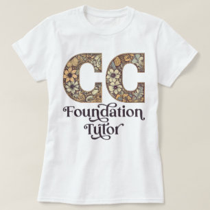 CC Foundations Tutor Classical Conversation Floral T-Shirt