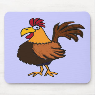 CC- Funky Rooster Mousepad