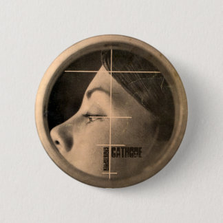 CC girl lateral 6 Cm Round Badge