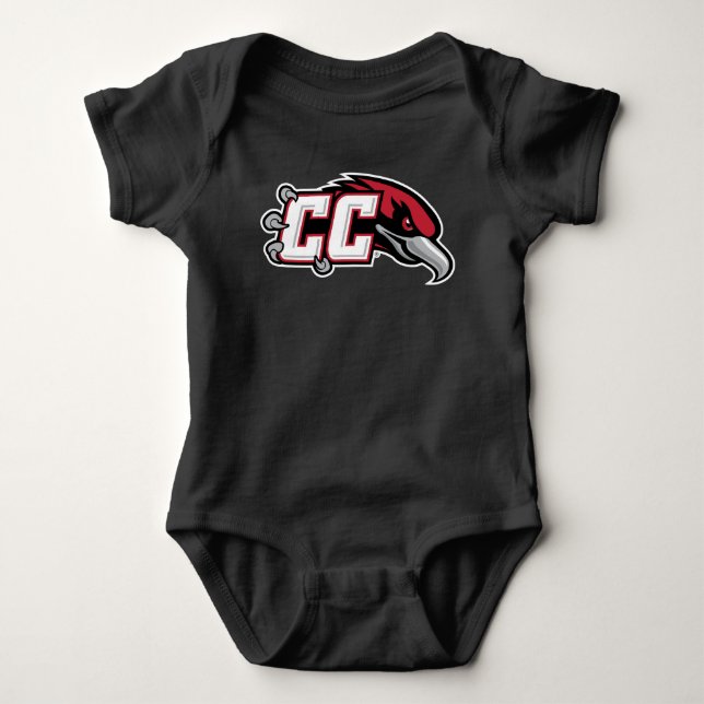 CC Thunderbird Logo Baby Bodysuit (Front)
