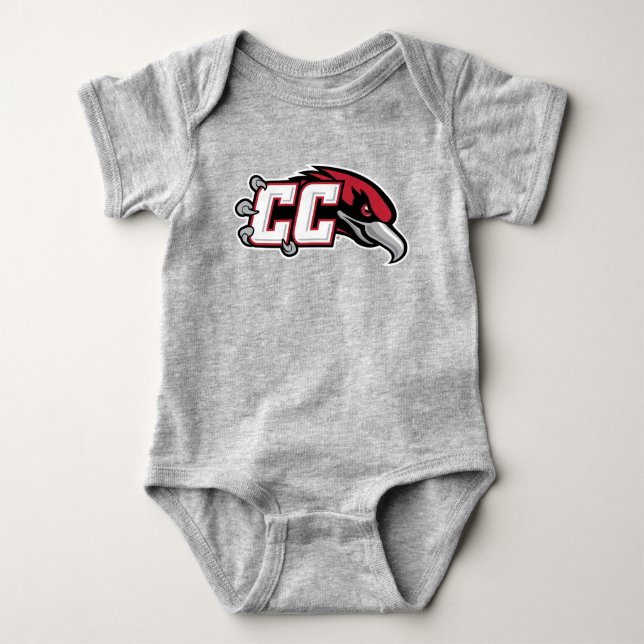 CC Thunderbird Logo Baby Bodysuit (Front)