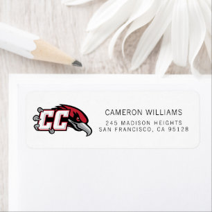 CC Thunderbird Logo Return Address Label