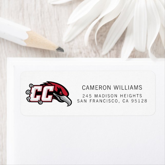 CC Thunderbird Logo Return Address Label (Insitu)