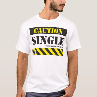 CCAU004S4 - caution single with tc.pdf T-Shirt