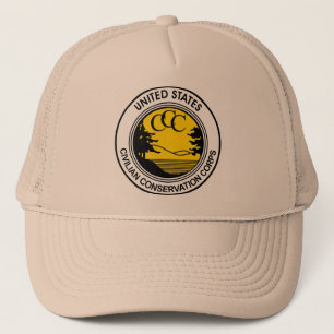 CCC Civilian Conservation Corps Tribute Trucker Hat
