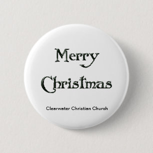 CCC Merry Christmas 6 Cm Round Badge
