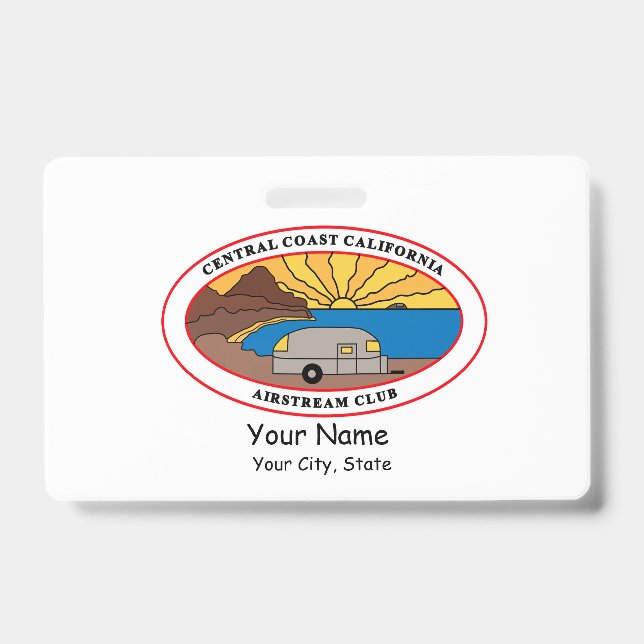 CCCAC Name Badge ID Badge (Front)