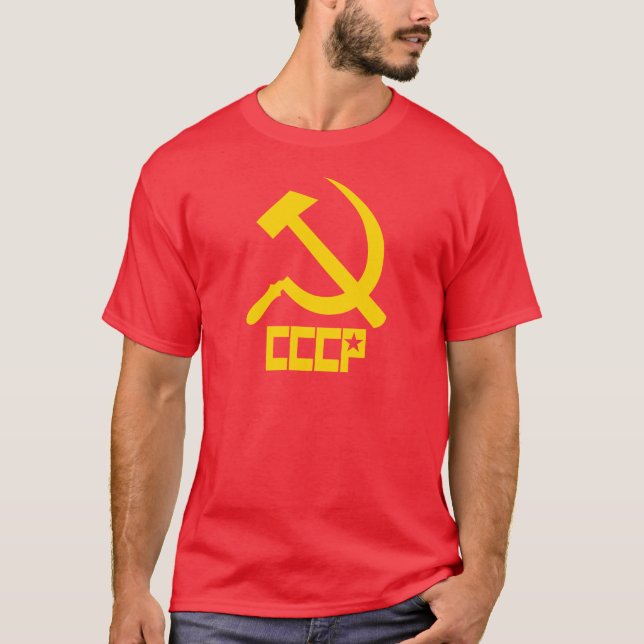CCCP Hammer and Sickle T-Shirt (Front)
