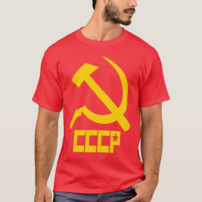 CCCP Hammer and Sickle T-Shirt (Front)