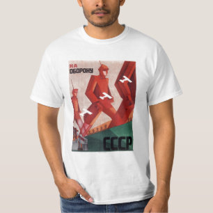 CCCP URSS propaganda T-shirt men