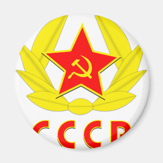 cccp ussr hammer and sickle emblem magnet