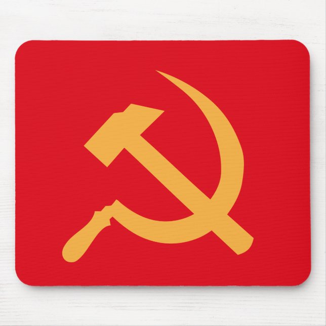 cccp ussr hammer and sickle mouse pad (Front)