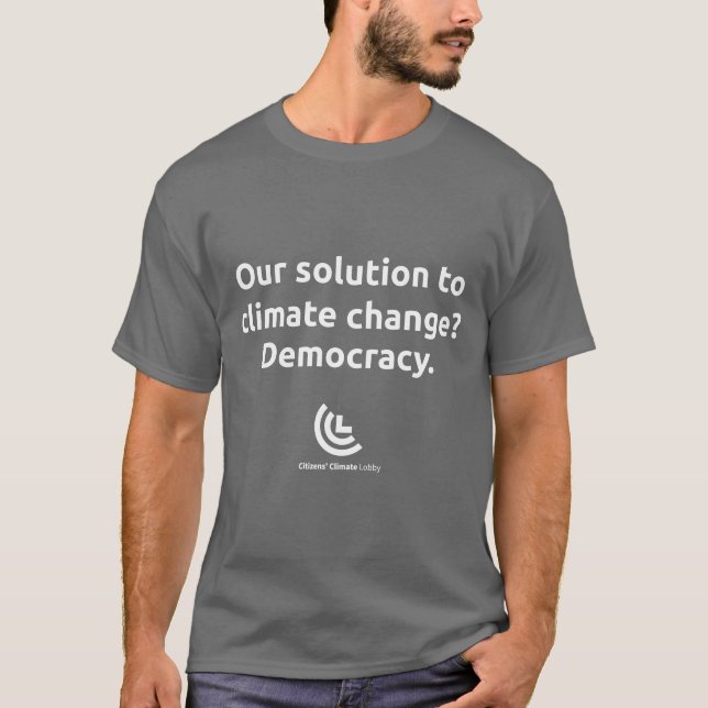 CCL Our Solution Grey T-Shirt (Front)