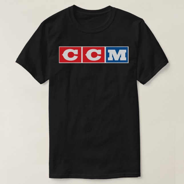 CCM Retro Ice Hockey Logo 2 Essential T-Shirt (Design Front)