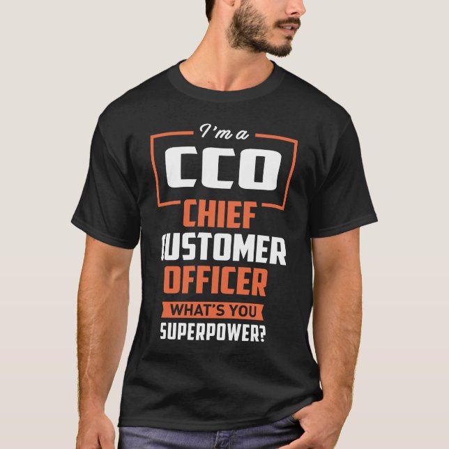 CCO - Chief Customer Officer T-Shirt (Front)
