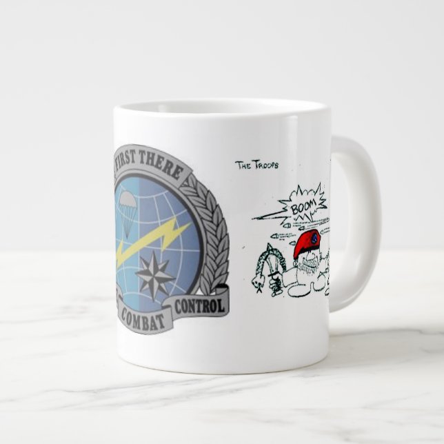 CCT Combat Control Team Special Tactics Large Coffee Mug (Front Right)