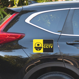 CCTV Warning Sign - Dome Camera Icon