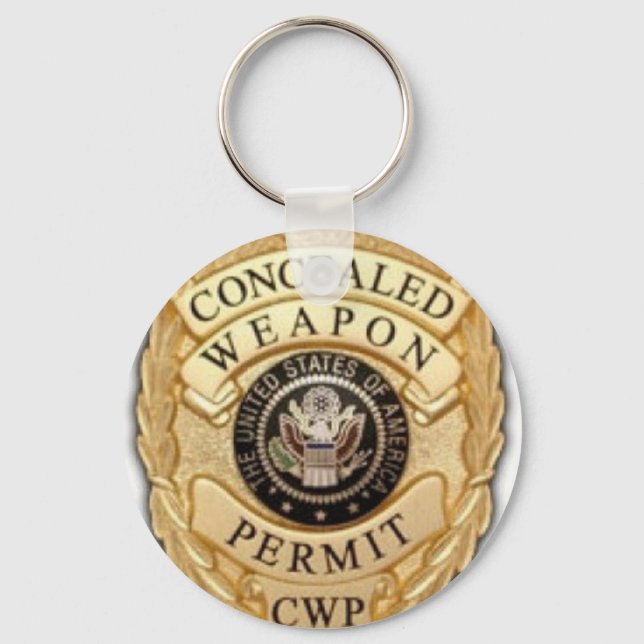 ccw badge design key ring (Front)